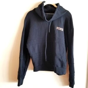 VICTORIA'S SECRET PINK BLACK HOODIE